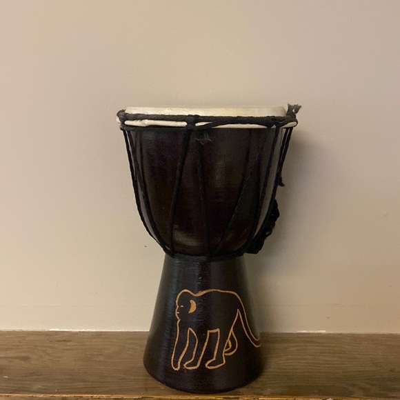 Home Accent Decor & Instrument Wooden Drum - Picture 3 of 9